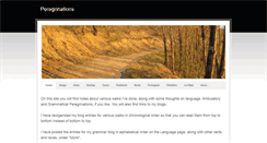 Desktop Screenshot of carolusperegrinator.com